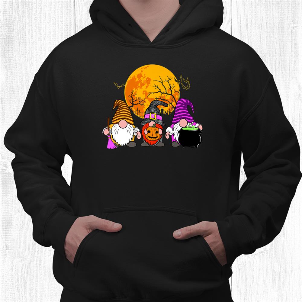 Halloween Gnomes Cute Autumn Pumpkin Fall Funny Holiday Shirt Halloween Gnomes Cute Autumn Pumpkin Fall Funny Holiday Shirt