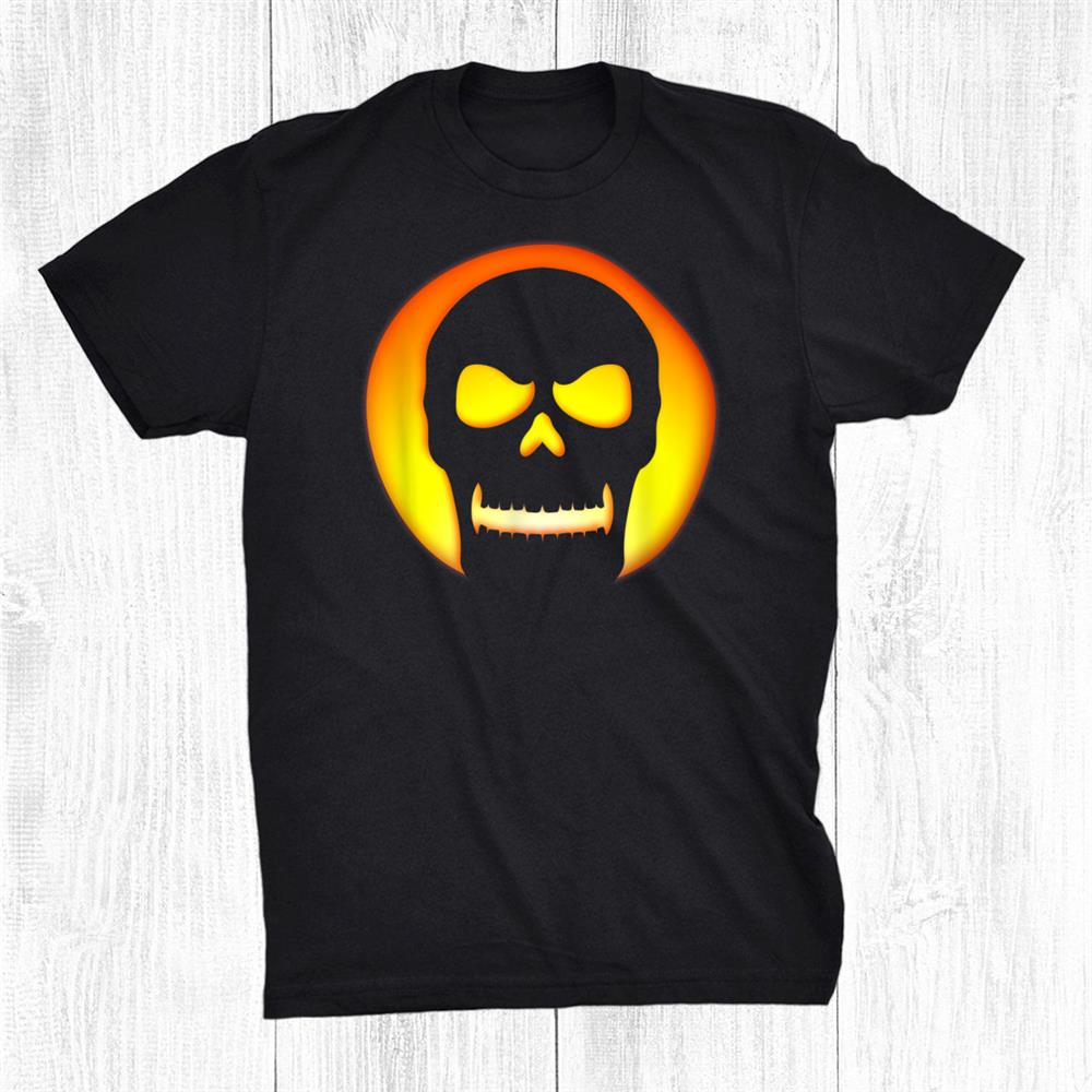 Halloween Jack O Lantern Pumpkin Skull Costume Shirt Halloween Jack O Lantern Pumpkin Skull Costume Shirt