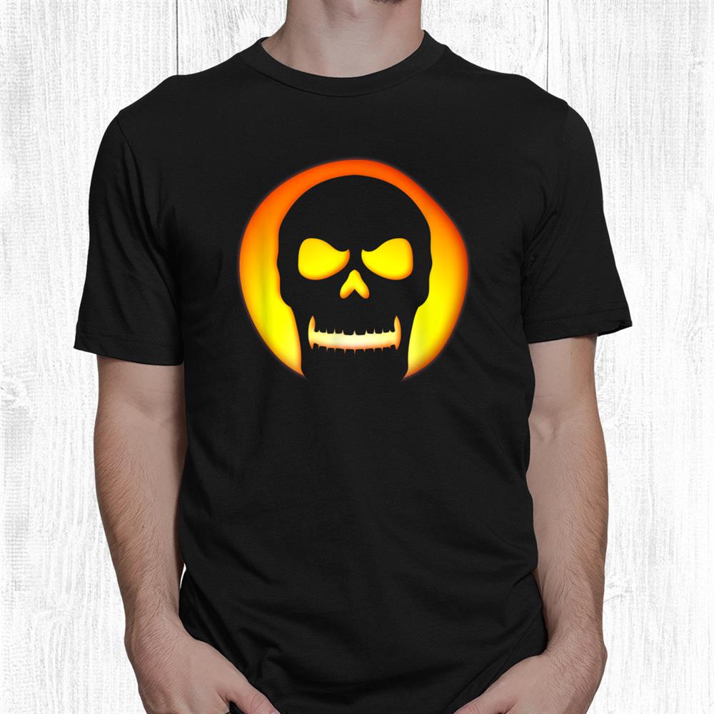 Halloween Jack O Lantern Pumpkin Skull Costume Shirt Halloween Jack O Lantern Pumpkin Skull Costume Shirt
