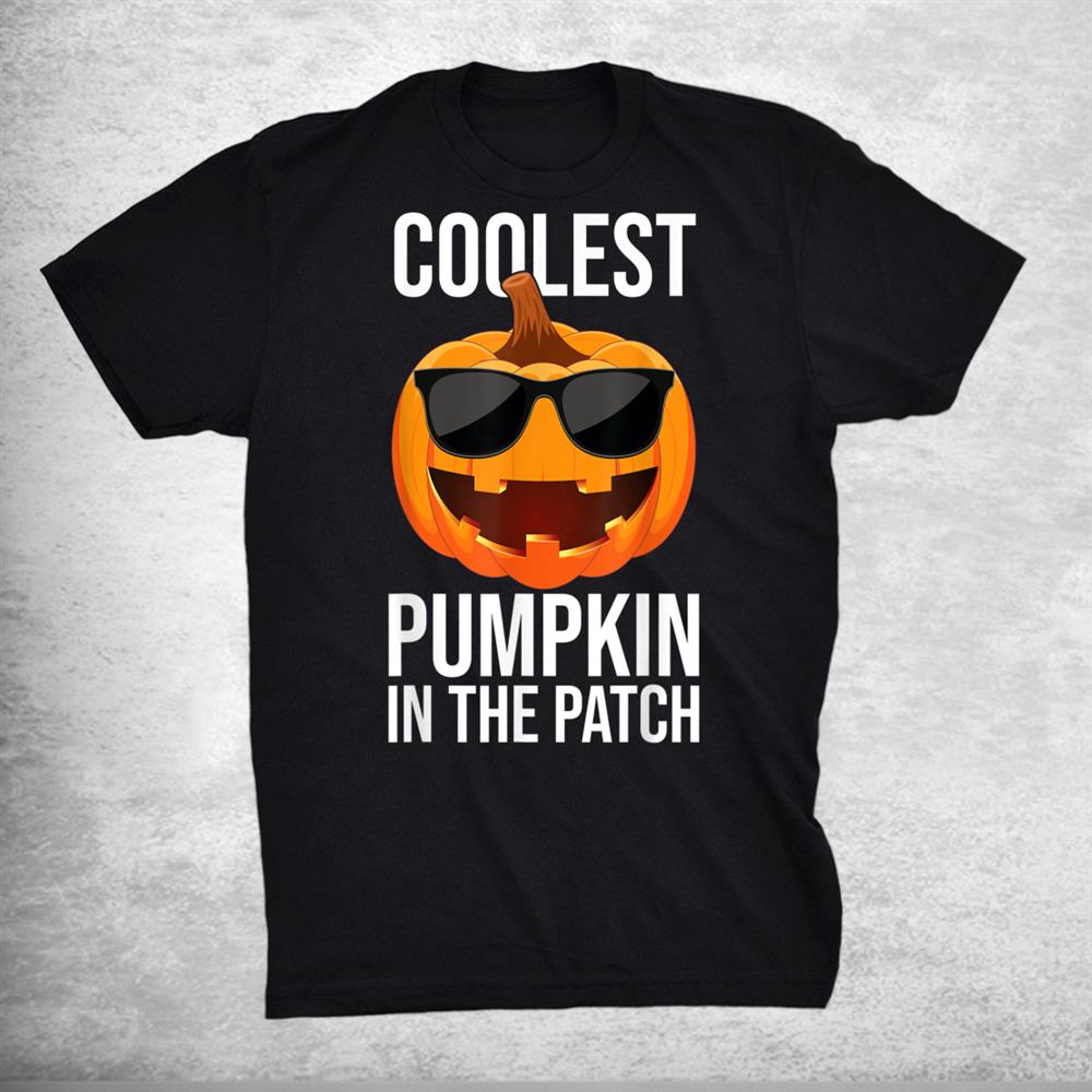 Halloween Pumpkin Face Patch Costume Shirt Halloween Pumpkin Face Patch Costume Shirt
