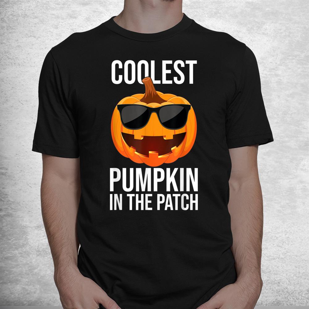 Halloween Pumpkin Face Patch Costume Shirt Halloween Pumpkin Face Patch Costume Shirt