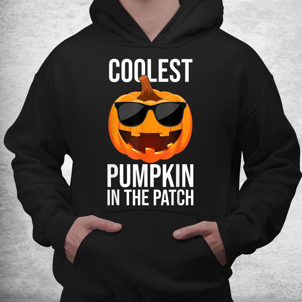 Halloween Pumpkin Face Patch Costume Shirt Halloween Pumpkin Face Patch Costume Shirt