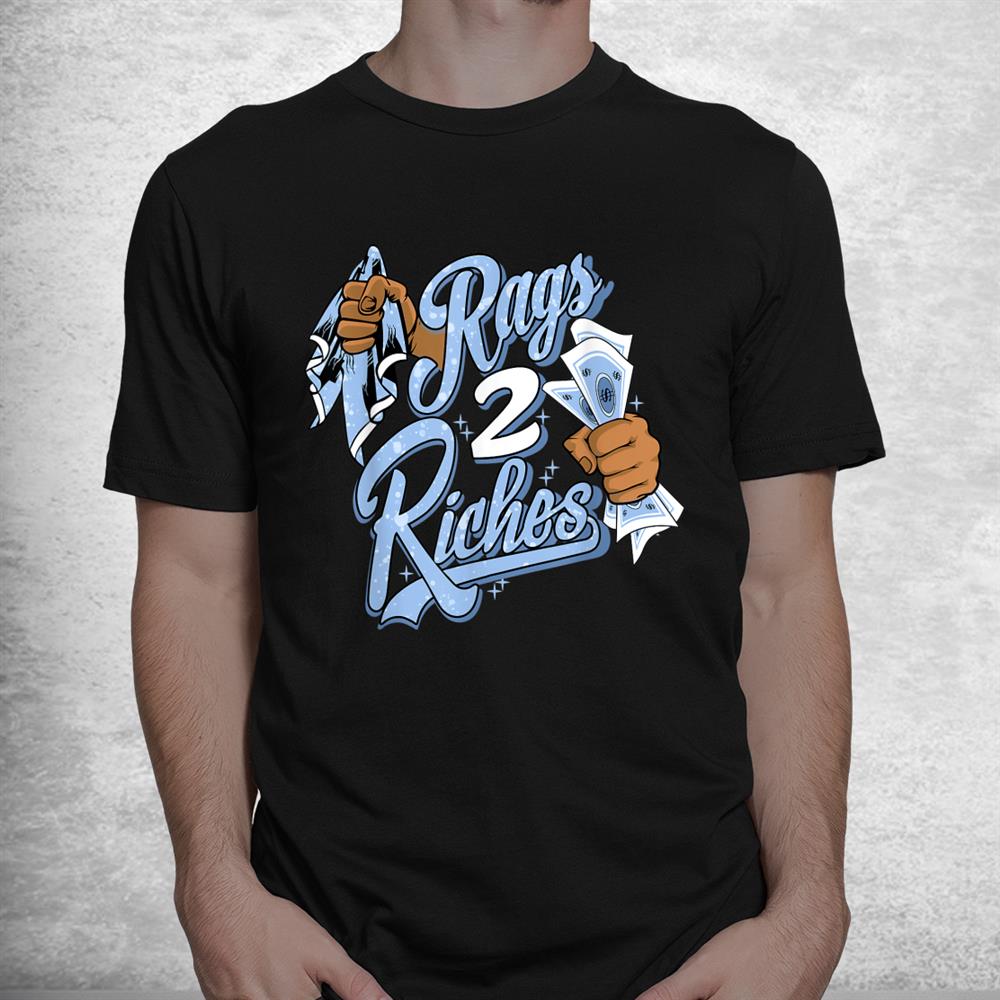 Halloween Rags 2 Riches Sneaker 4 Retro Ps University Blue Shirt Halloween Rags 2 Riches Sneaker 4 Retro Ps University Blue Shirt