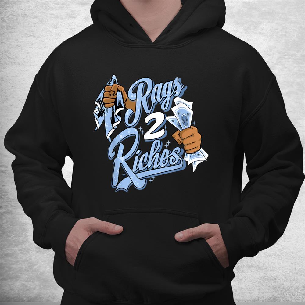 Halloween Rags 2 Riches Sneaker 4 Retro Ps University Blue Shirt Halloween Rags 2 Riches Sneaker 4 Retro Ps University Blue Shirt