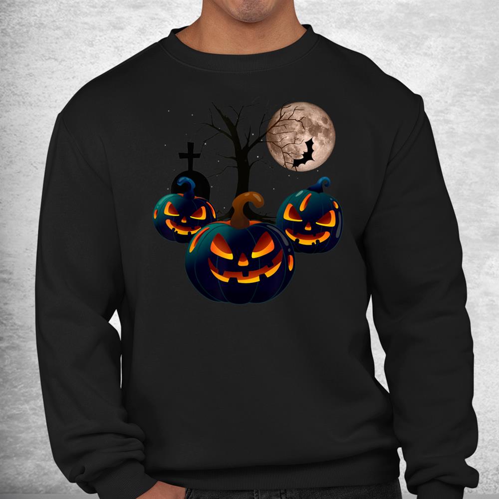 Halloween Scary Fun Pumpkin Face Costume Shirt Halloween Scary Fun Pumpkin Face Costume Shirt