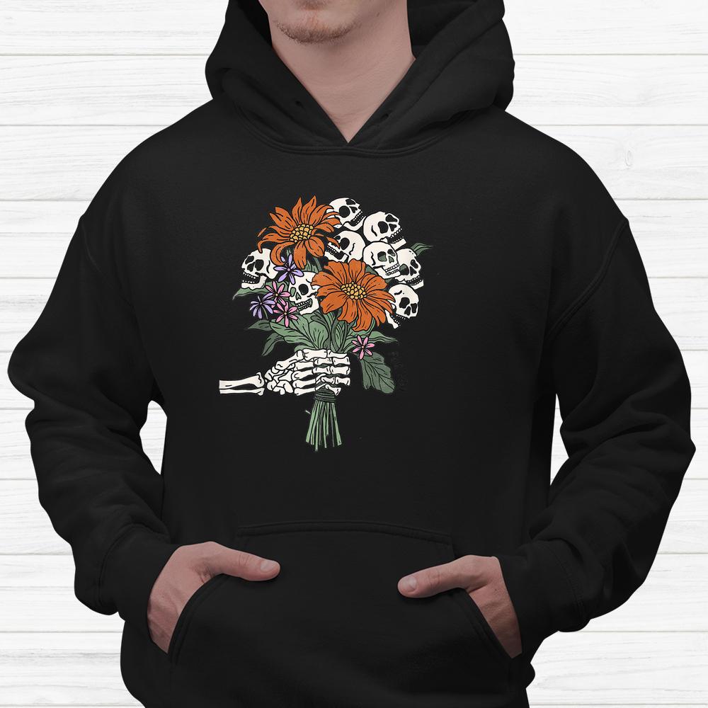 Halloween Skeleton Flower For You Fouquet Shirt Halloween Skeleton Flower For You Fouquet Shirt