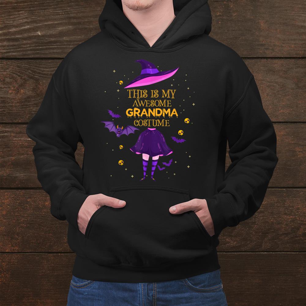 Halloween This Is My Awesome Grandma Costume Shirt Halloween This Is My Awesome Grandma Costume Shirt