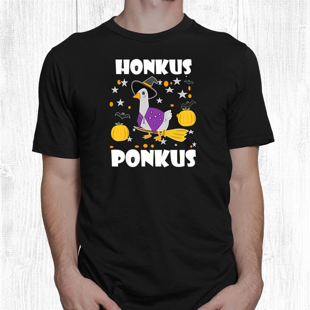 Halloween Witches Duck Cute Honkus Ponkus Goose Funny Shirt Halloween Witches Duck Cute Honkus Ponkus Goose Funny Shirt