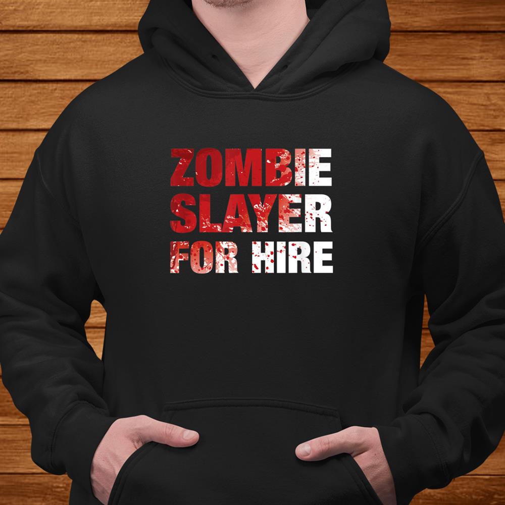 Halloween Zombie Slayer Costume Shirt Halloween Zombie Slayer Costume Shirt