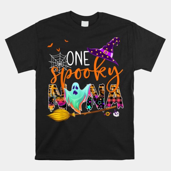Happy Halloween One Spooky Nana Shirt