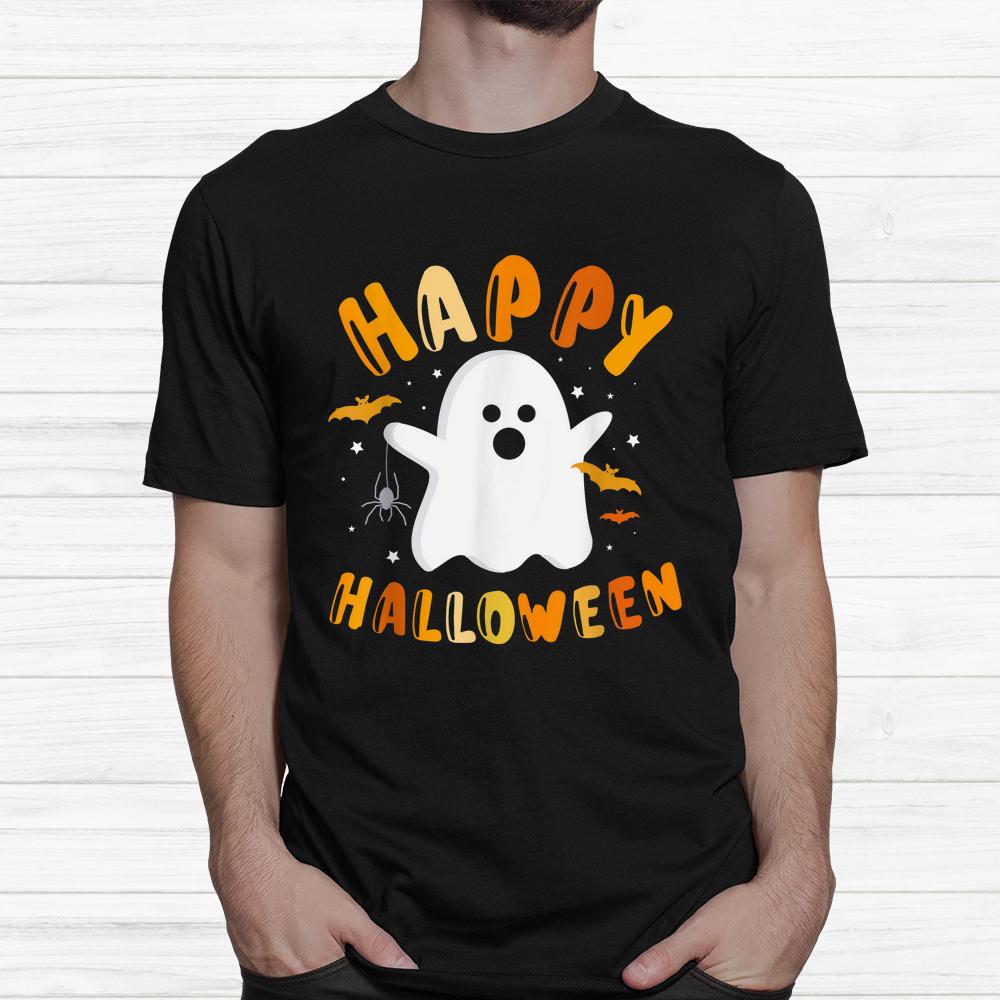 Happy Halloween With Boo Shirt Happy Halloween With Boo Shirt
