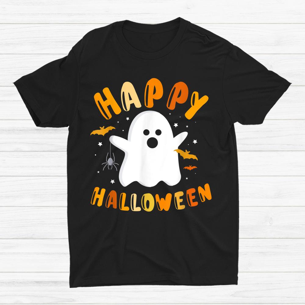 Happy Halloween With Boo Shirt Happy Halloween With Boo Shirt