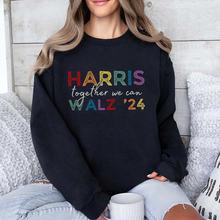Harris Walz ’24 Together We Can T Shirt Harris Walz ’24 Together We Can T Shirt
