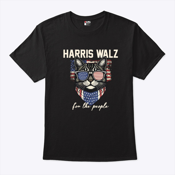 Harris Walz Cat Lady For The People Shirt Harris Walz Cat Lady For The People Shirt