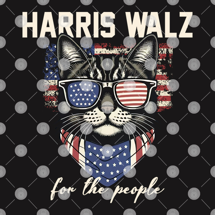 Harris Walz Cat Lady For The People Shirt Harris Walz Cat Lady For The People Shirt