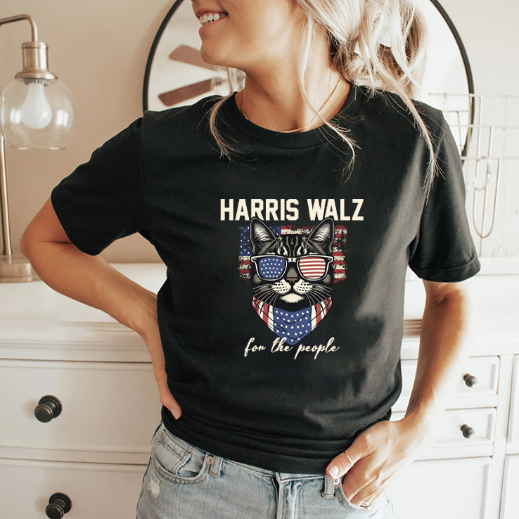 Harris Walz Cat Lady For The People Shirt Harris Walz Cat Lady For The People Shirt