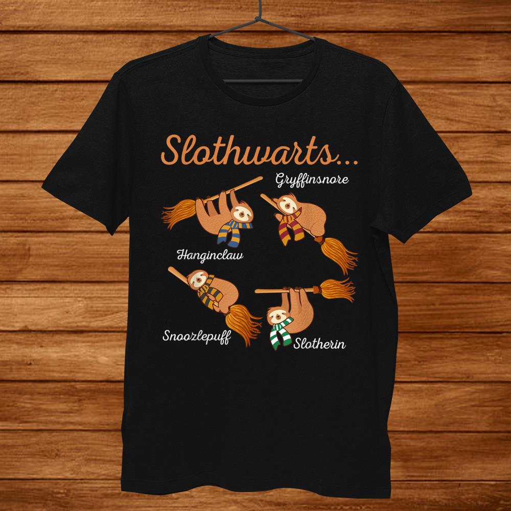 Harry Slothwarts Sloth Shirt Gift For Birthday Halloween Men Harry Slothwarts Sloth Shirt Gift For Birthday Halloween Men