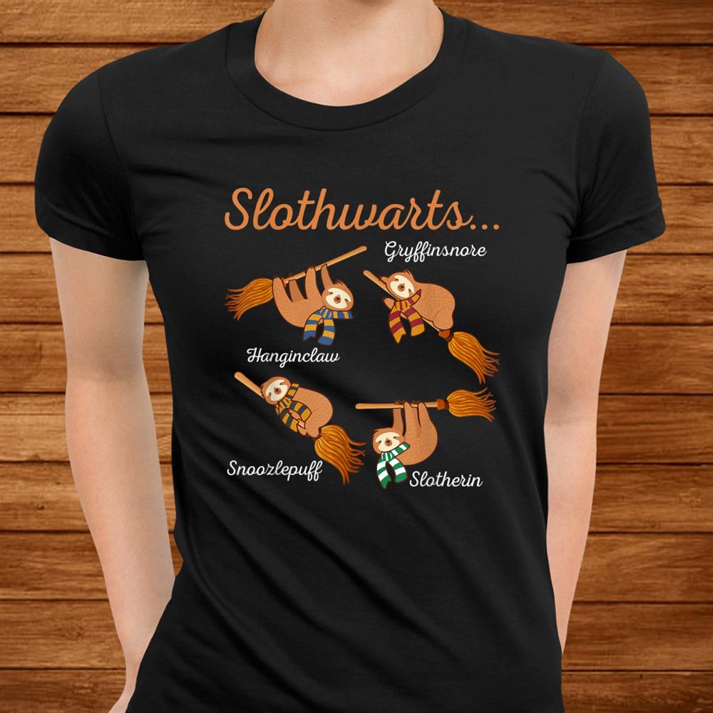 Harry Slothwarts Sloth Shirt Gift For Birthday Halloween Men Harry Slothwarts Sloth Shirt Gift For Birthday Halloween Men