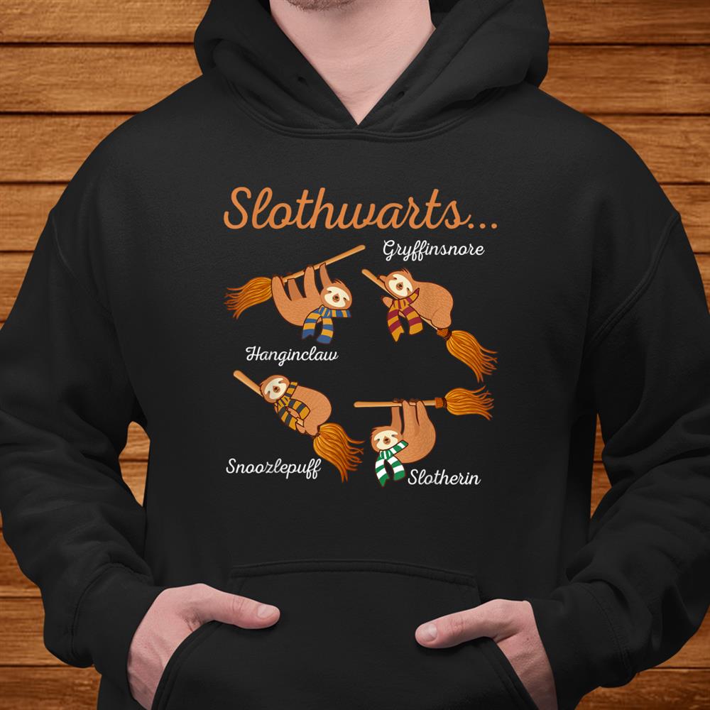 Harry Slothwarts Sloth Shirt Gift For Birthday Halloween Men Harry Slothwarts Sloth Shirt Gift For Birthday Halloween Men