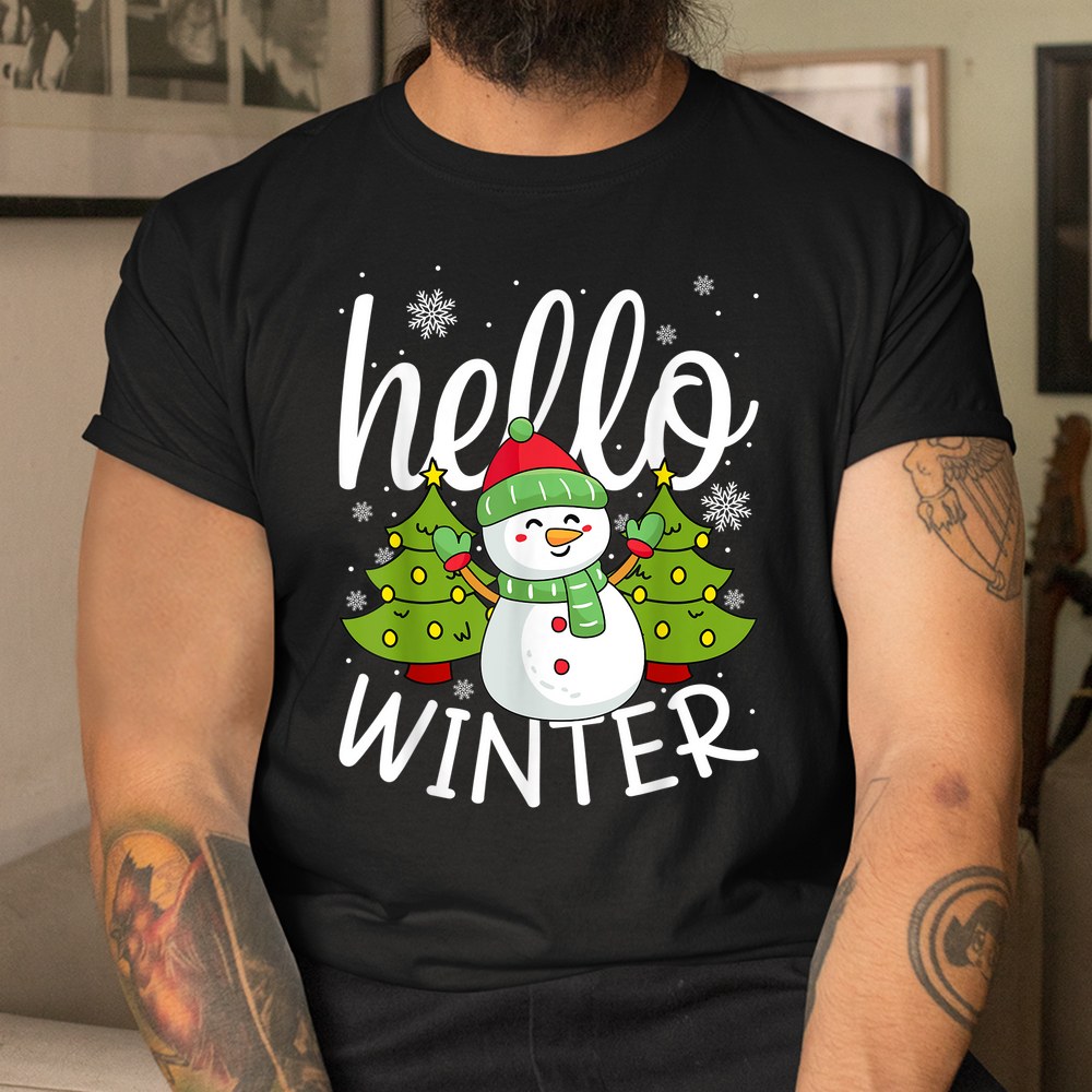 Hello Winter Christmas Shirt Hello Winter Christmas Shirt