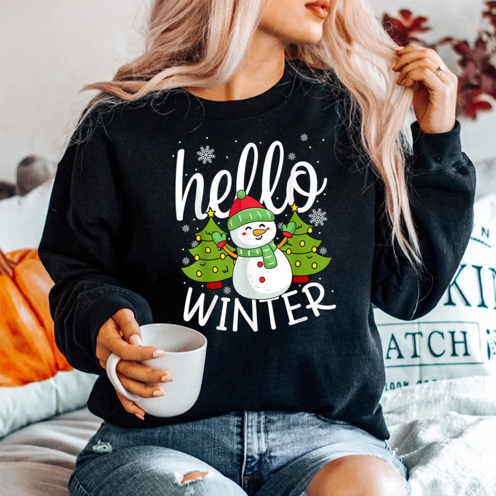 Hello Winter Christmas Shirt Hello Winter Christmas Shirt