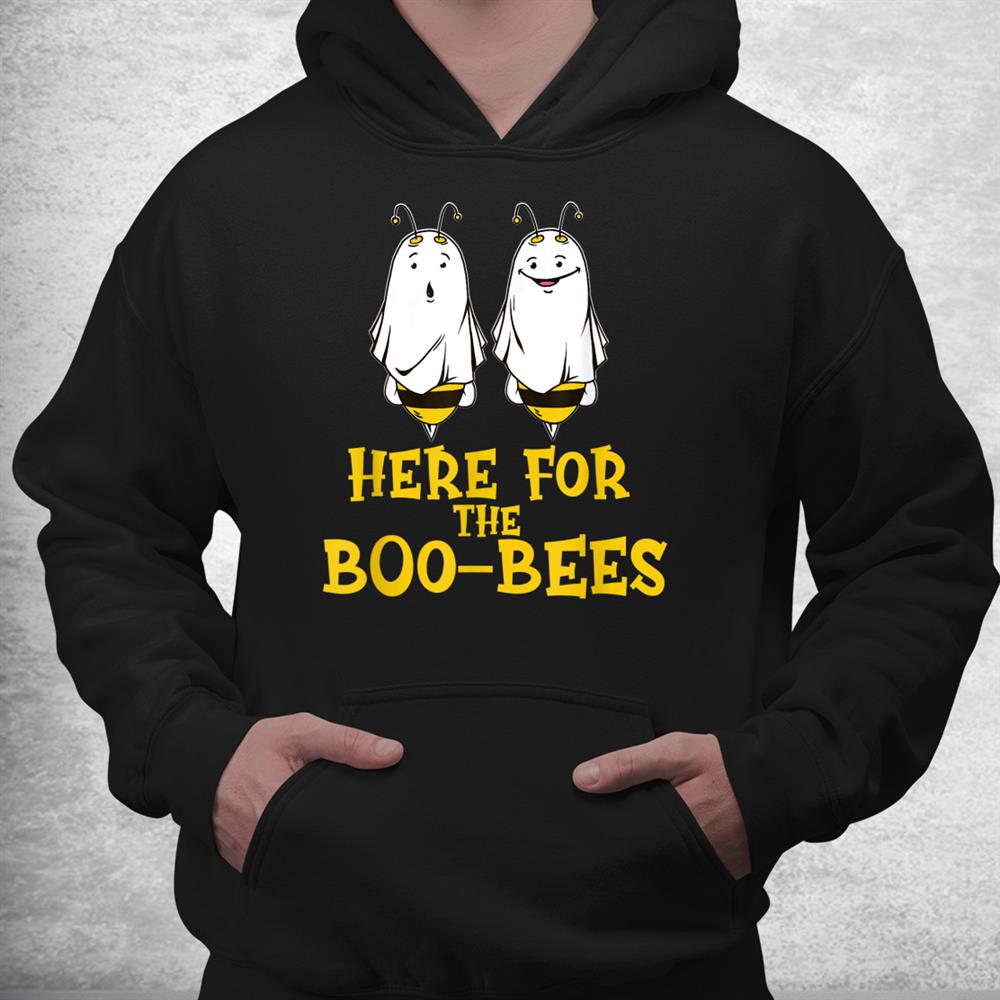 Here For The Boo Bees Funny Halloween Meme Shirt Here For The Boo Bees Funny Halloween Meme Shirt