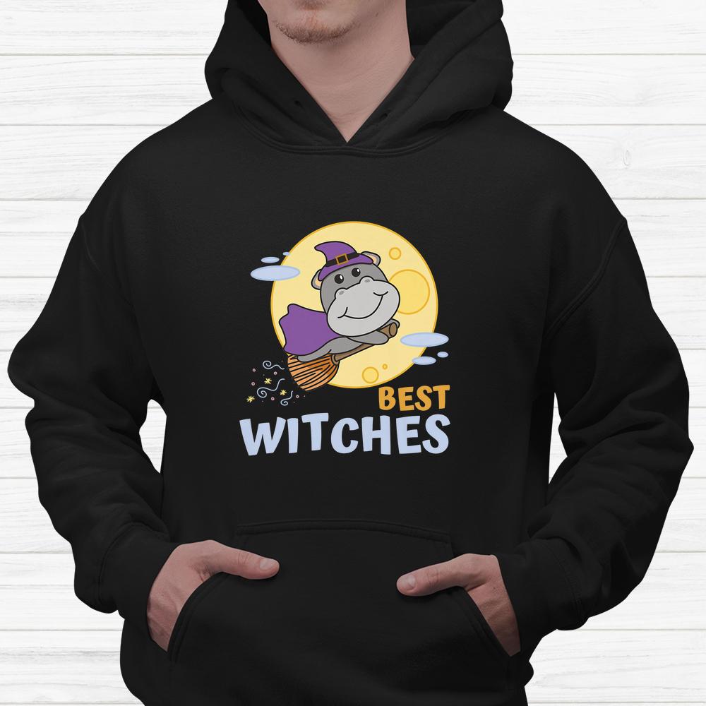 Hippo Halloween Witch Costume Hippos Best Witches Shirt Hippo Halloween Witch Costume Hippos Best Witches Shirt