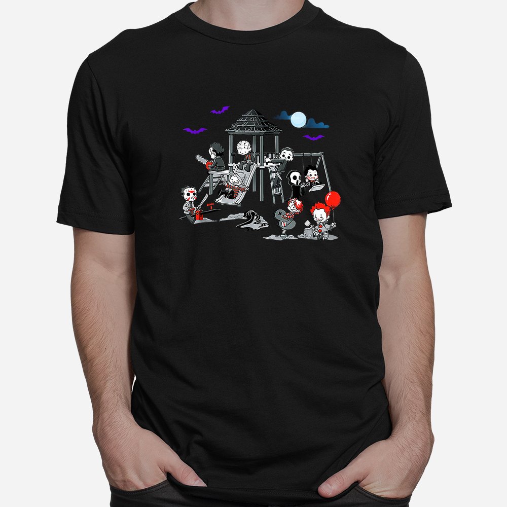 Horror Clubhouse In Park Halloween Shirt Horror Clubhouse In Park Halloween Shirt