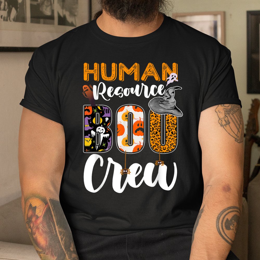 Human Resource Boo Crew Halloween Matching Hr Manager Shirt Human Resource Boo Crew Halloween Matching Hr Manager Shirt