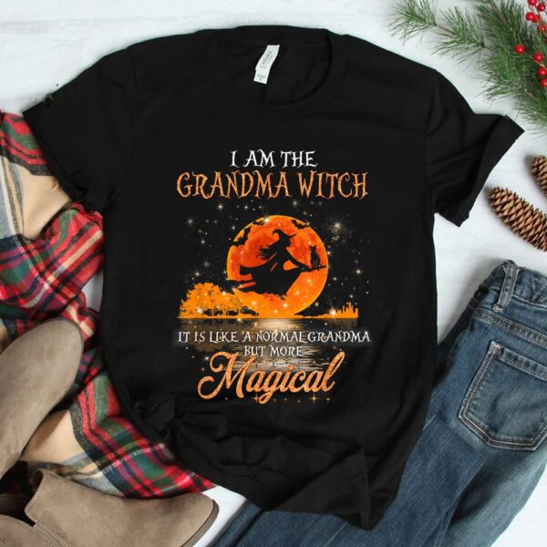 i am the grandma witch more magical halloween shirt 2