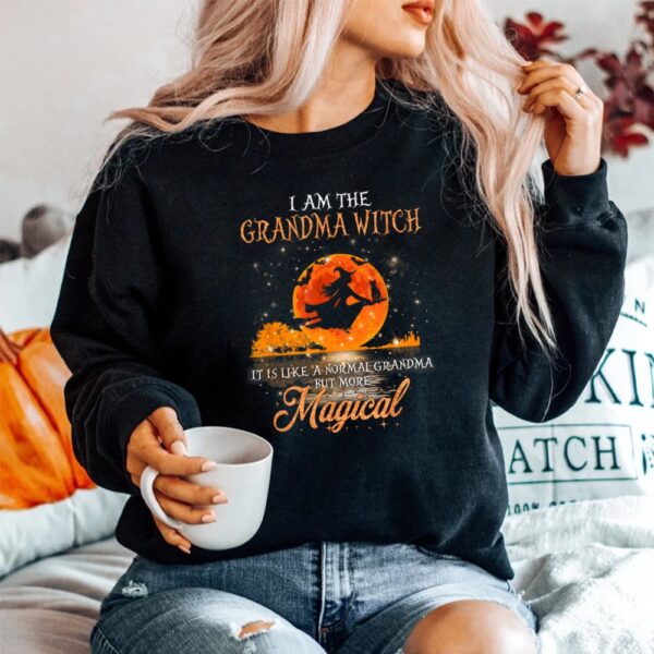 i am the grandma witch more magical halloween shirt 4