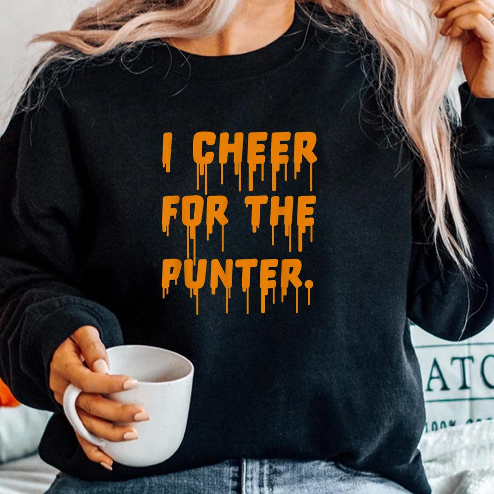 I Cheer For The Punter Halloween Shirt I Cheer For The Punter Halloween Shirt