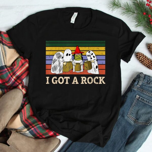 I Got A Rock Shirt Funny Halloween Ghost Shirt