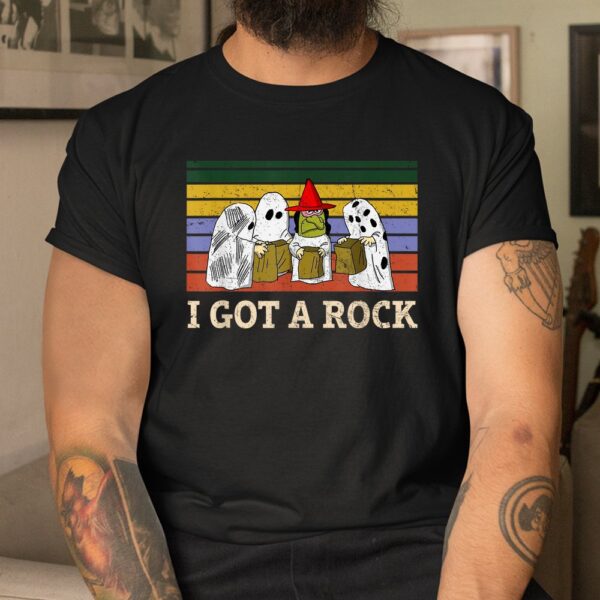 I Got A Rock Shirt Funny Halloween Ghost Shirt