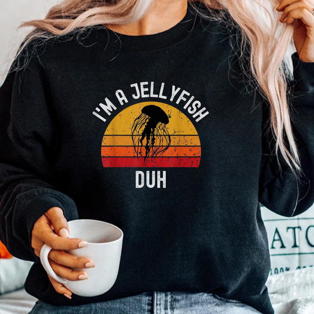 I’m A Jellyfish Duh Lazy Halloween Shirt I’m A Jellyfish Duh Lazy Halloween Shirt