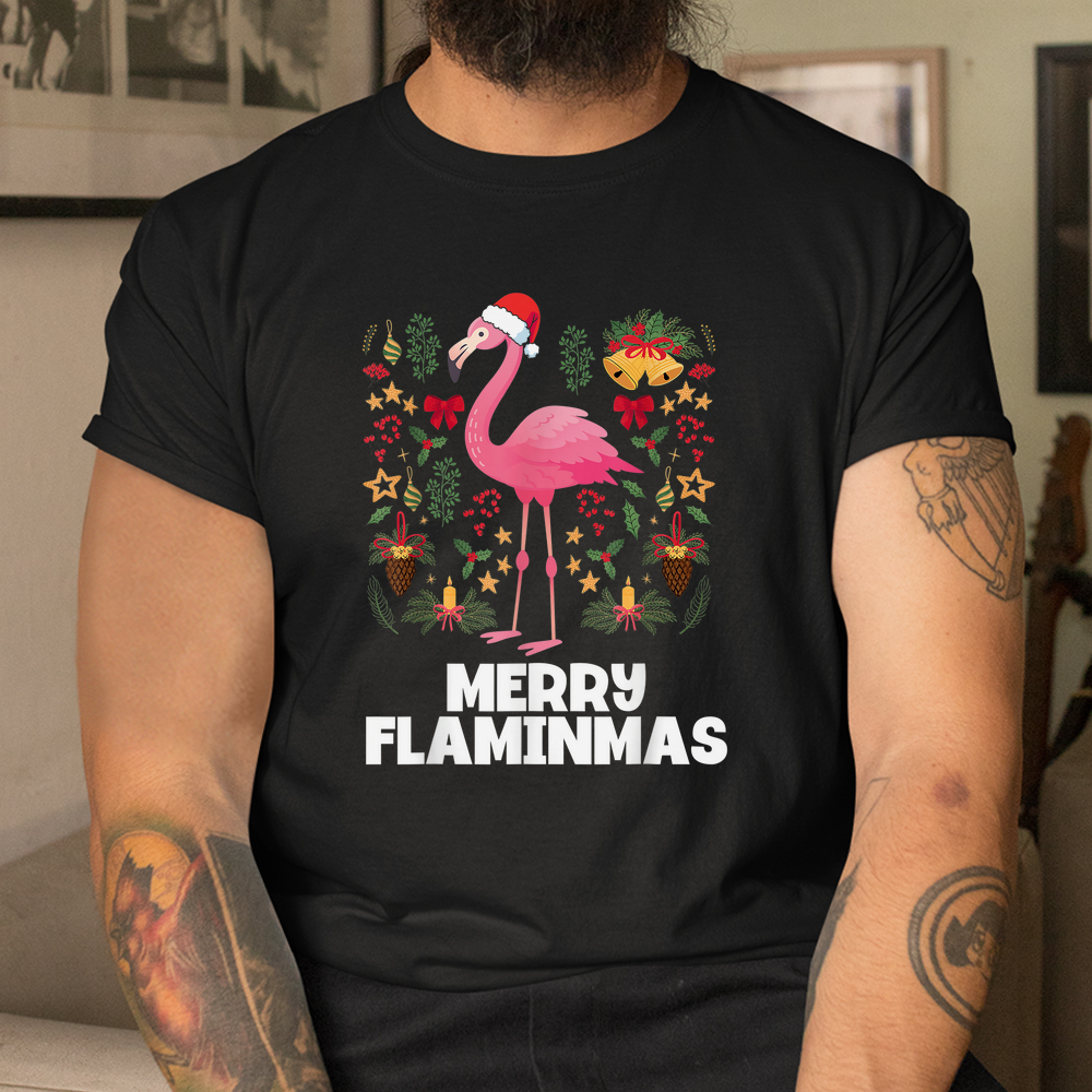 I’m A Pink Flamingo Lover Christmas Season Merry Flaminmas Shirt I’m A Pink Flamingo Lover Christmas Season Merry Flaminmas Shirt