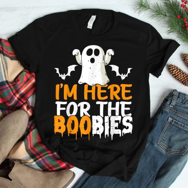 Im Here For The Boobies Halloween Shirt 7 Im Here For The Boobies Halloween Shirt