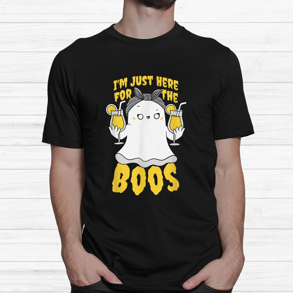 I’m Just Here For The Boos Happy Halloween Boo Shirt I’m Just Here For The Boos Happy Halloween Boo Shirt