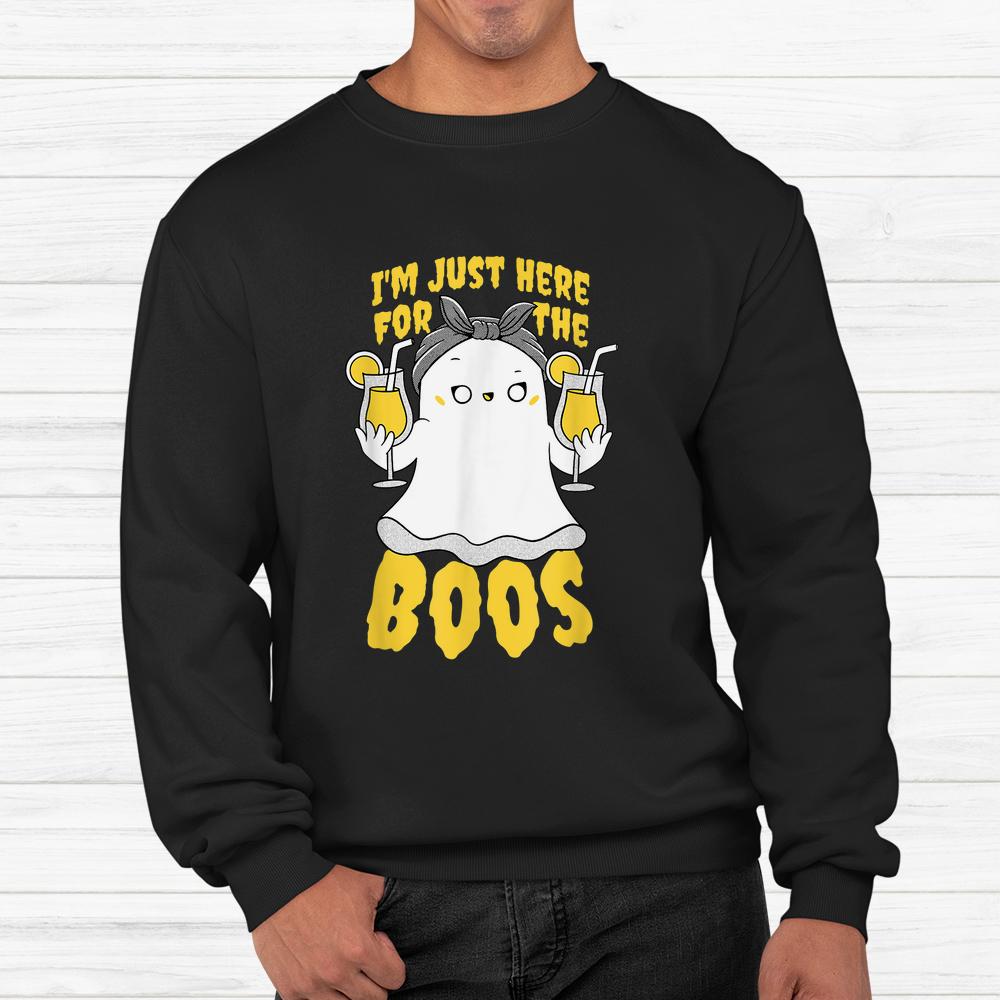 I’m Just Here For The Boos Happy Halloween Boo Shirt I’m Just Here For The Boos Happy Halloween Boo Shirt