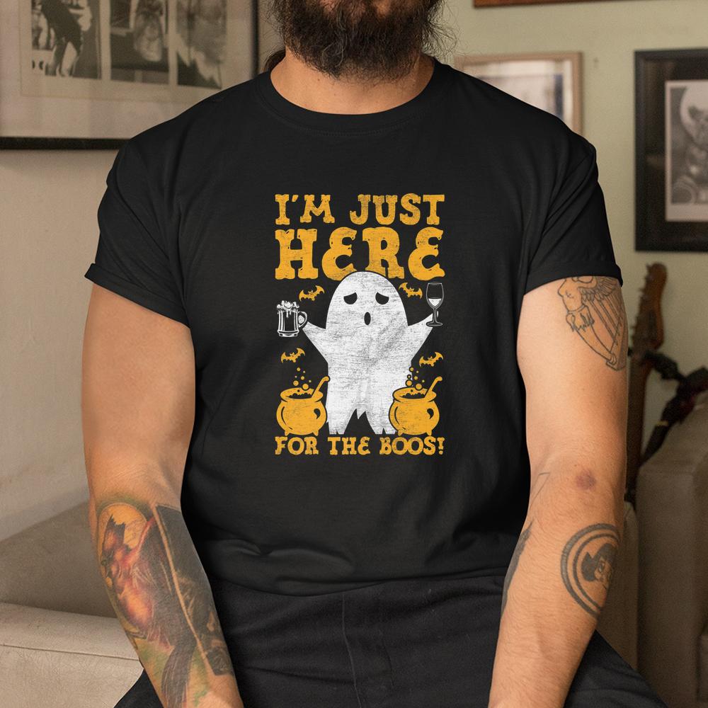 I’m Just Here For The Boos Scary Halloween Shirt I’m Just Here For The Boos Scary Halloween Shirt