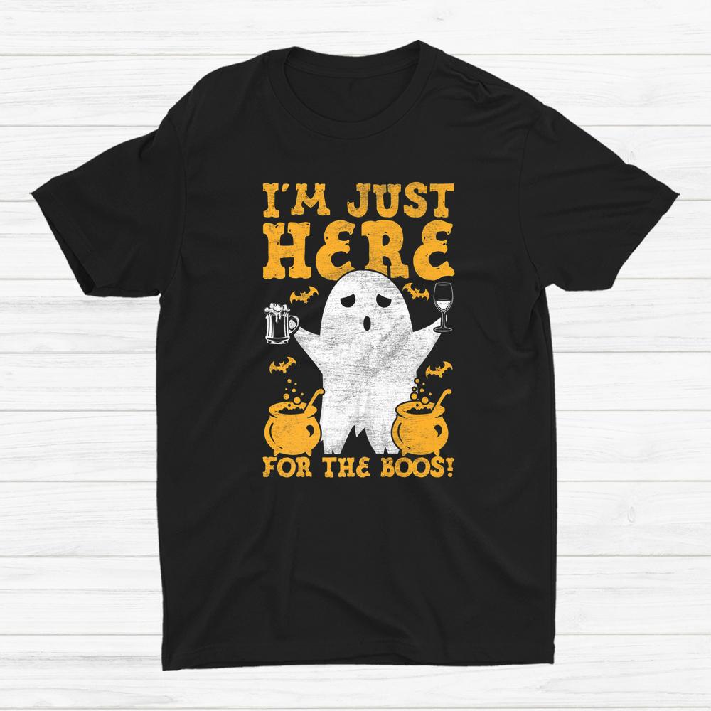 I’m Just Here For The Boos Scary Halloween Shirt I’m Just Here For The Boos Scary Halloween Shirt