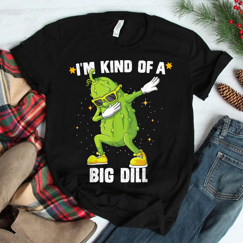 I’m Kind Of Big Dill Pickle Dabbing Halloween Shirt I’m Kind Of Big Dill Pickle Dabbing Halloween Shirt