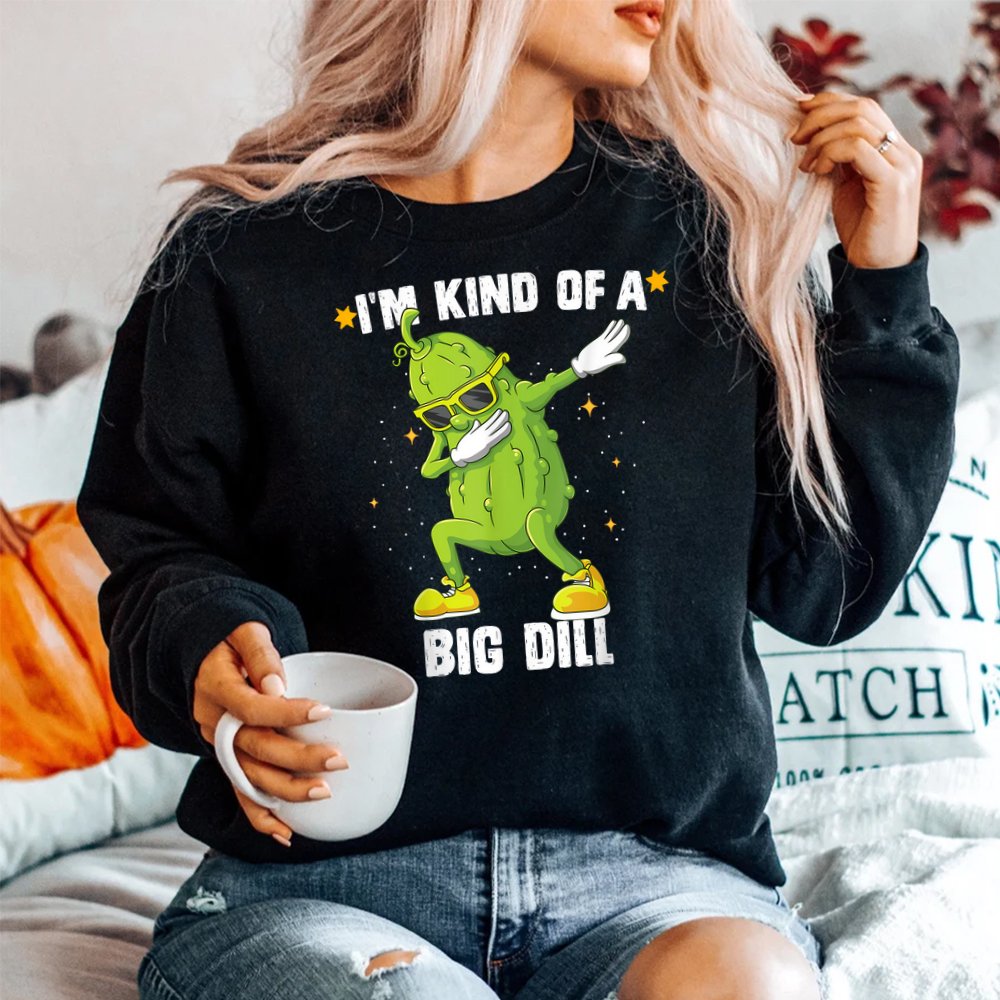 I’m Kind Of Big Dill Pickle Dabbing Halloween Shirt I’m Kind Of Big Dill Pickle Dabbing Halloween Shirt