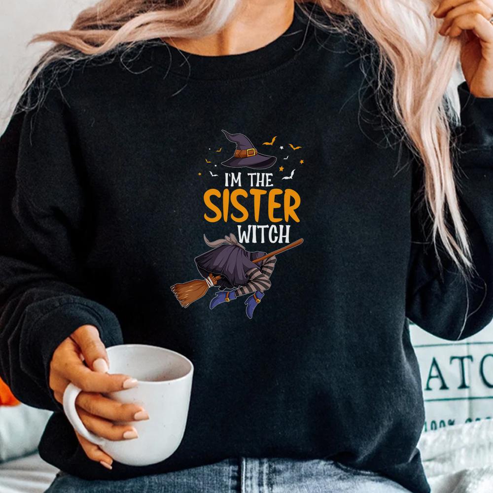 I’m The Sister Witch Halloween Shirt I’m The Sister Witch Halloween Shirt