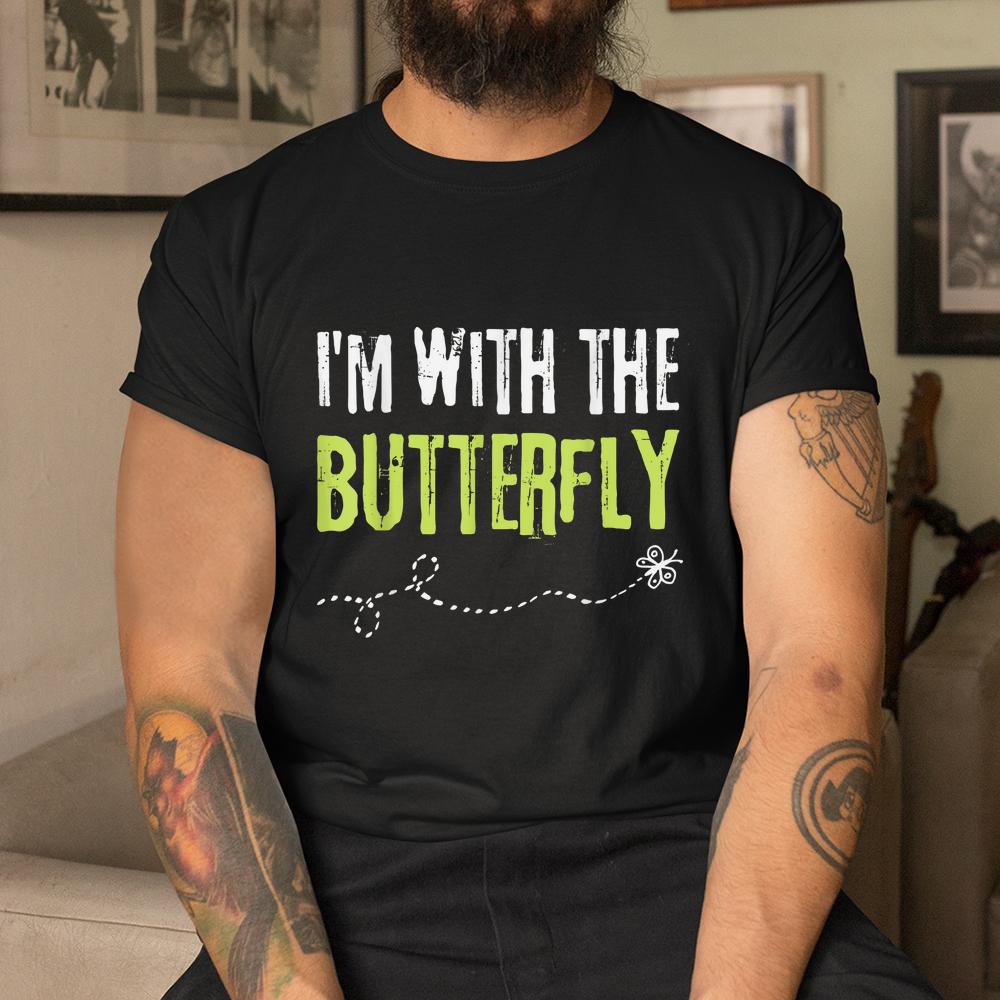 I’m With Butterfly Halloween Matching Couples Shirt I’m With Butterfly Halloween Matching Couples Shirt