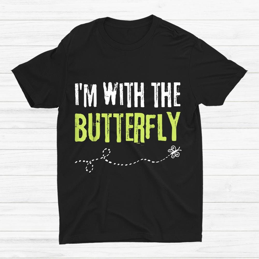 I’m With Butterfly Halloween Matching Couples Shirt I’m With Butterfly Halloween Matching Couples Shirt