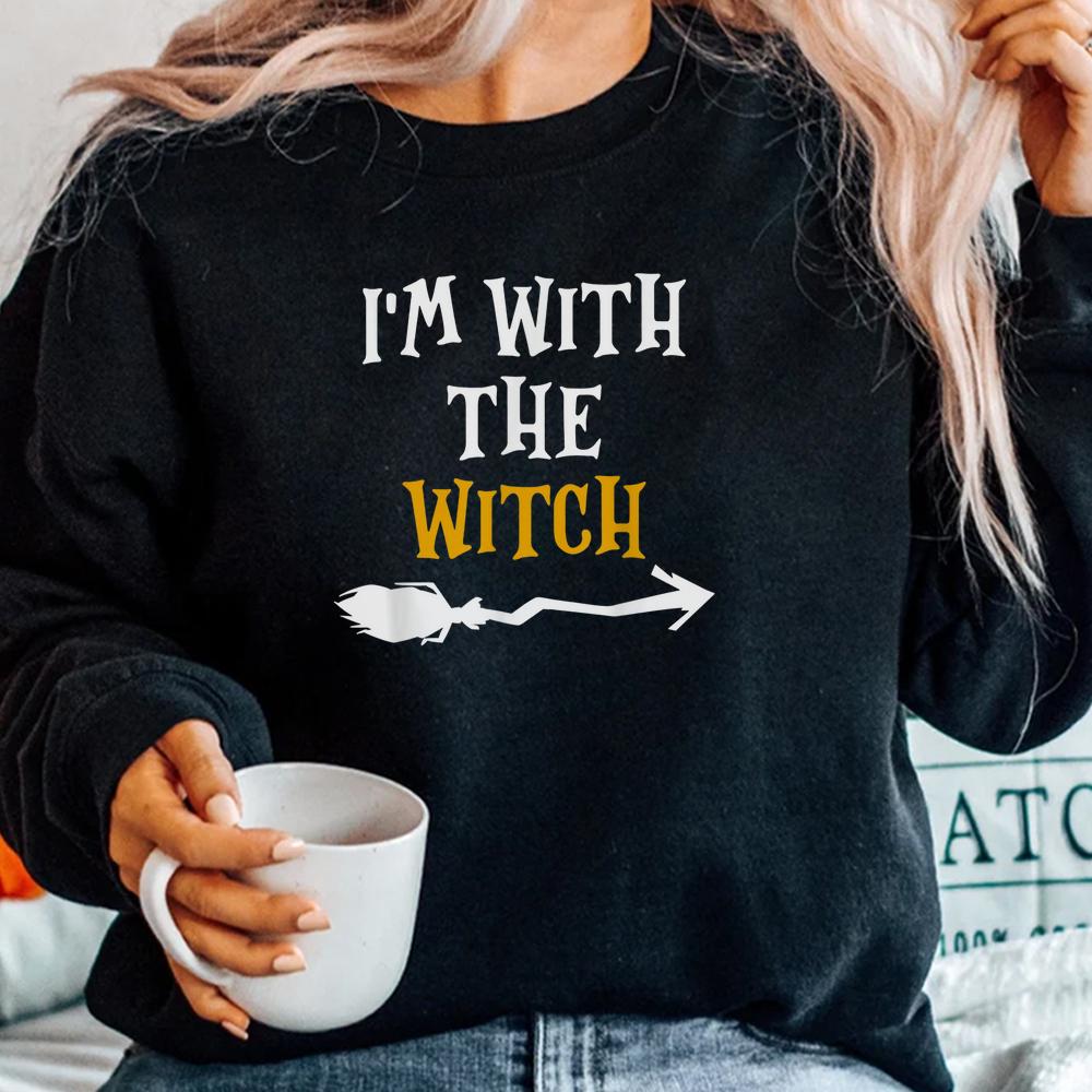 Im With The Witch Halloween Shirt Im With The Witch Halloween Shirt