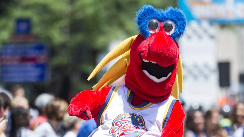 Indiana Fever Freddy Fever T Shirt 8 Indiana Fever