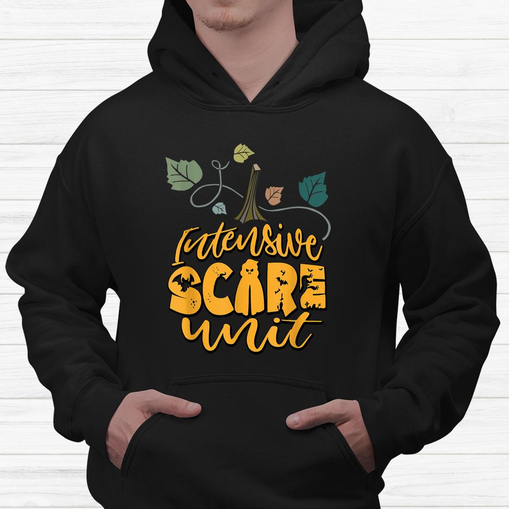 Intensive Scare Unit Halloween Icu Nurse Picu Micu Pumpkin Shirt Intensive Scare Unit Halloween Icu Nurse Picu Micu Pumpkin Shirt