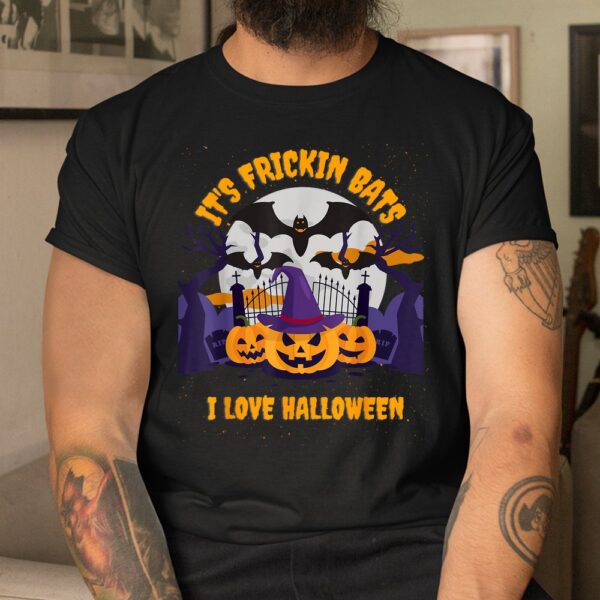 its frickin bats i love halloween shirt 3